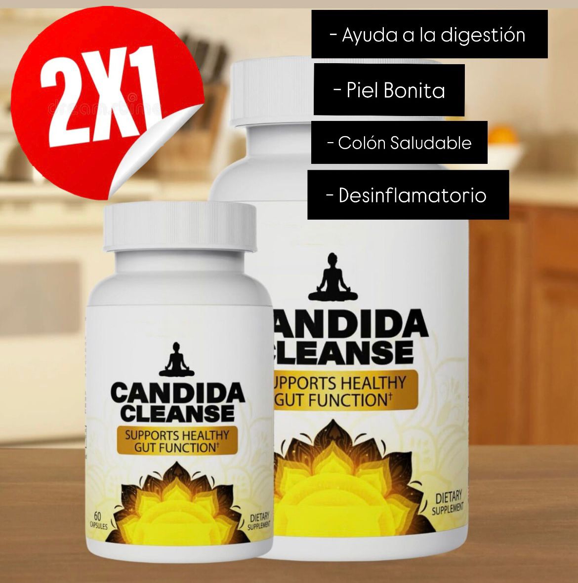 Cándida Cleanse 2x1